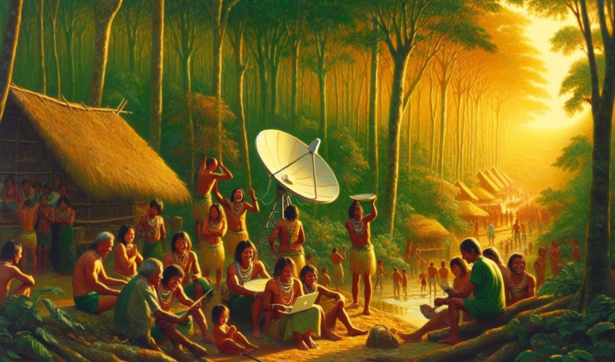 Remote Amazon Tribe Gains Internet Access, Quickly Becomes Addicted to Porn and Social Media 2